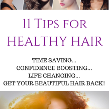 Healthy hair tips